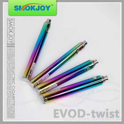 Electronic Cigarette Variable Voltage Evod Twist Batteries
